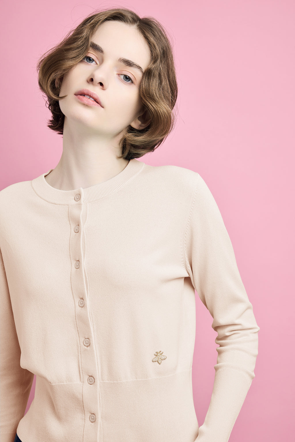 DAISY Long sleeve【Beige】