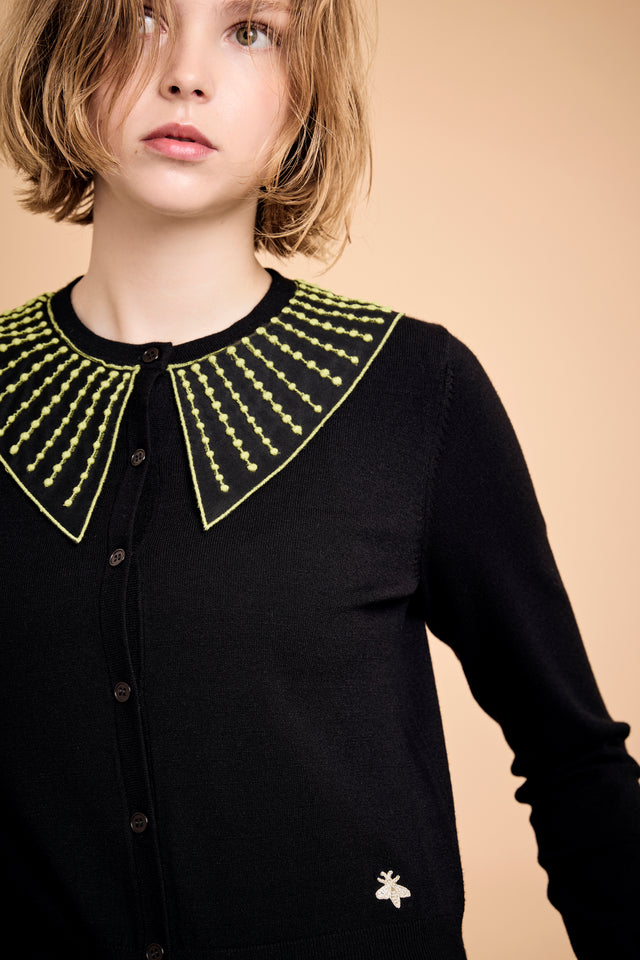 Lilly collar【Black】