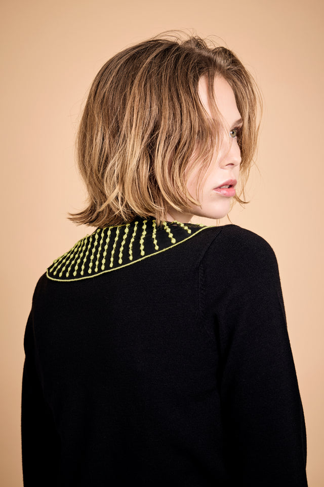 Lilly collar【Black】