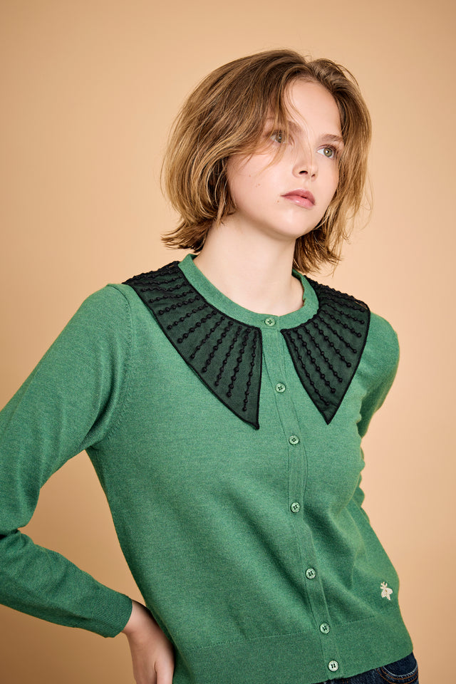 Lilly collar【Green】