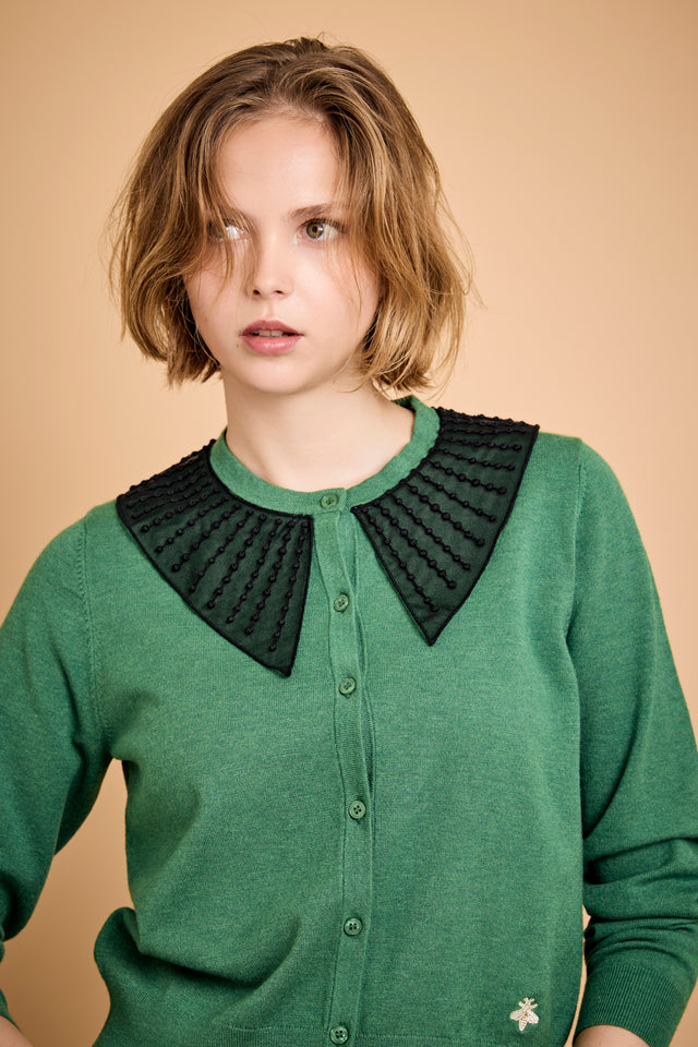 Lilly collar【Green】