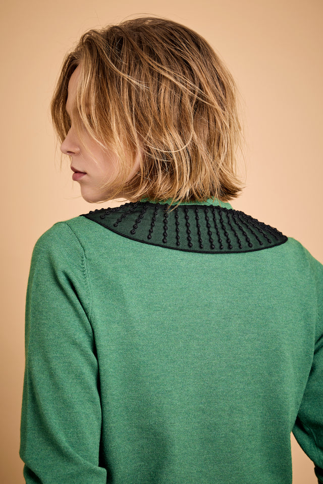 Lilly collar【Green】