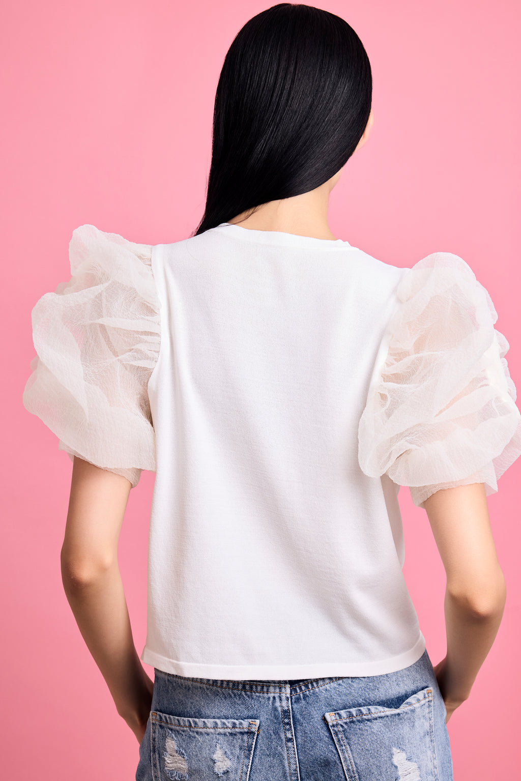 caprino カーディガン Caprino - カプリーノ | クルーネックカーディガン〔ブラック