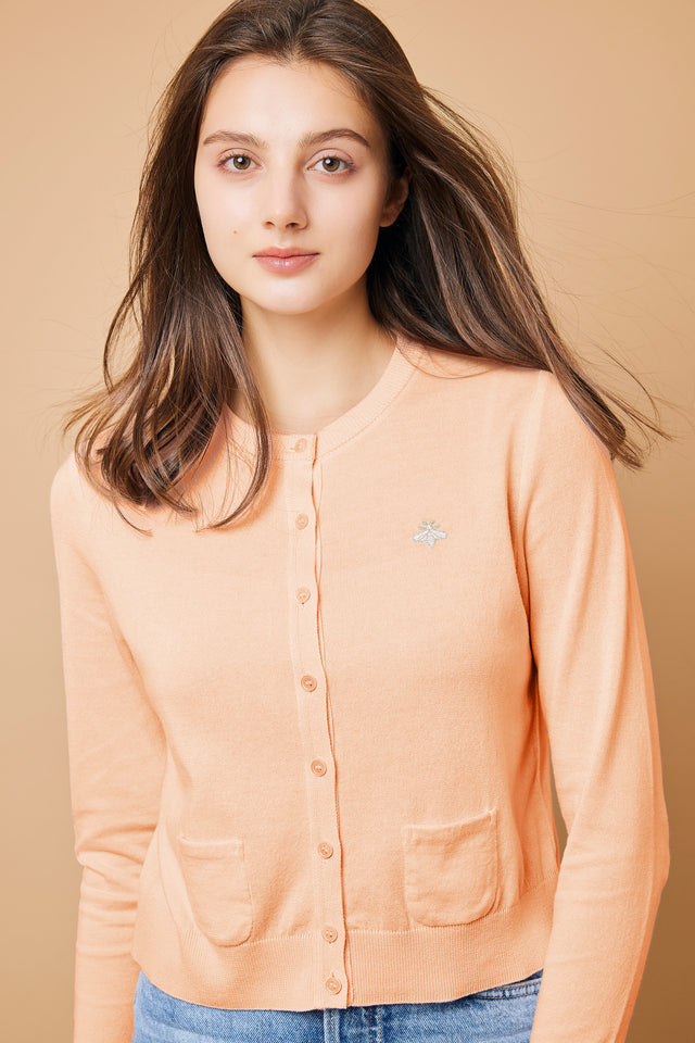 SUMIREシルク混【Powder orange】