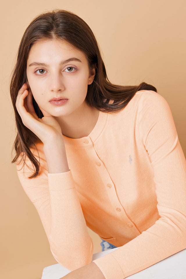 SUMIREシルク混【Powder orange】