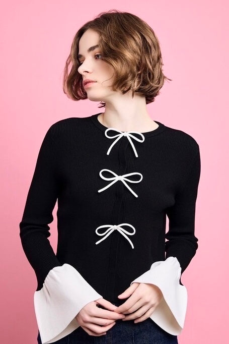 Ribbon Flare【Black×White】