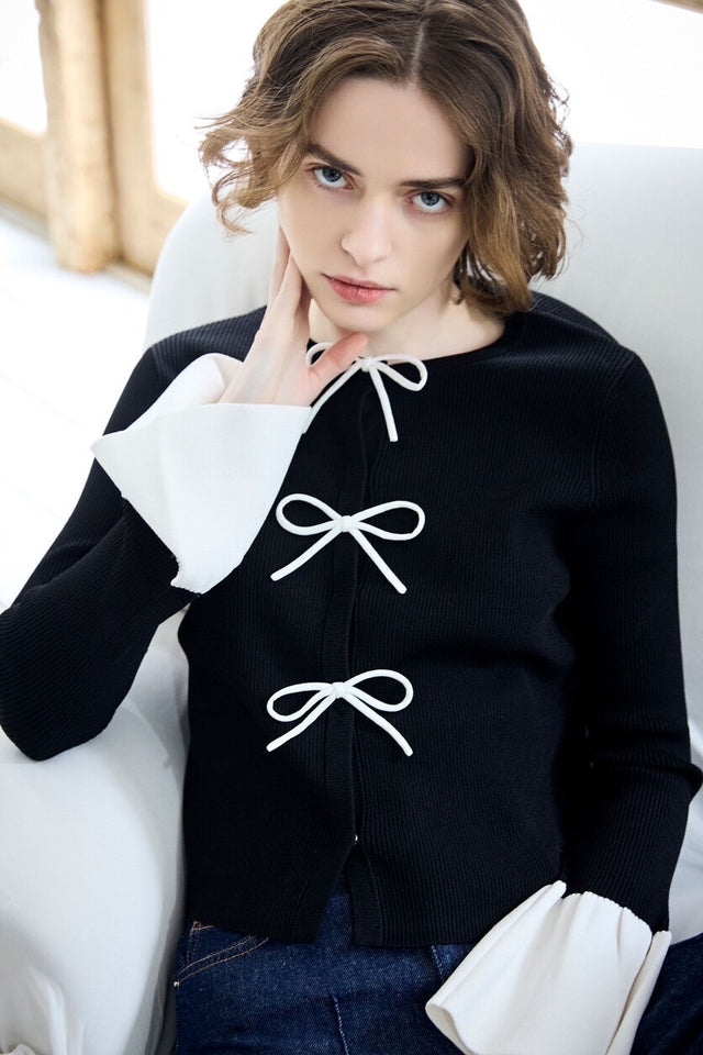 Ribbon Flare【Black×White】