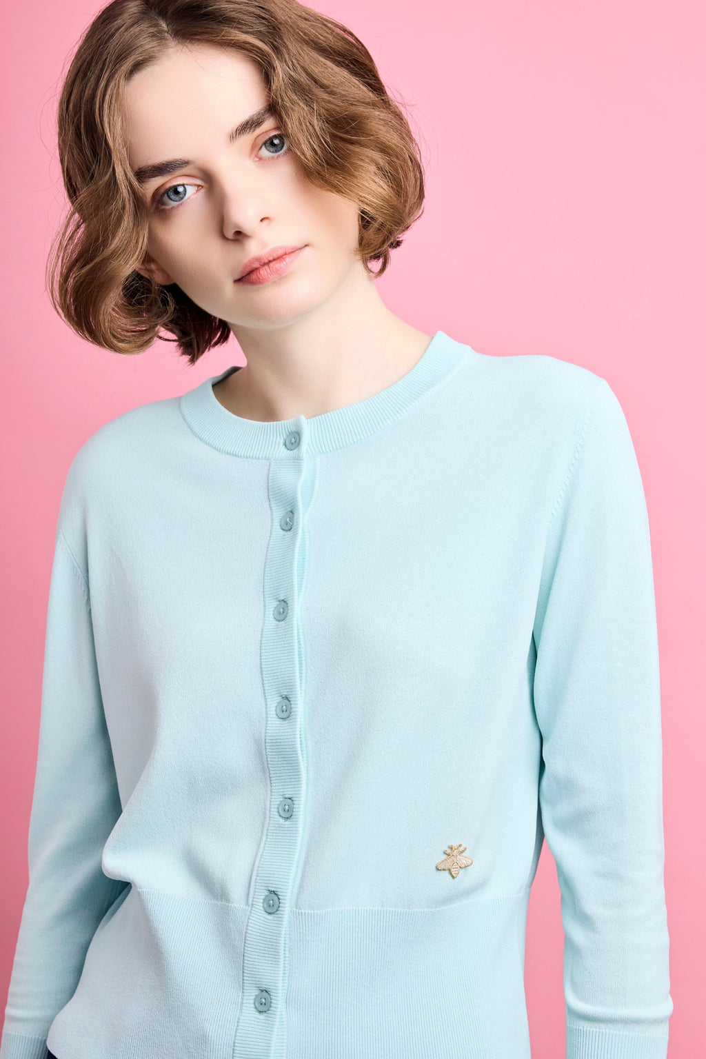 DAISY Long sleeve【Sky blue】