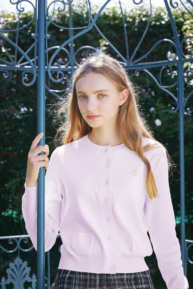 SAKURAカシミヤ混【Powder purple】