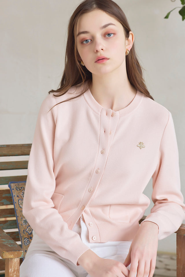 SAKURAカシミヤ混【Powder pink】