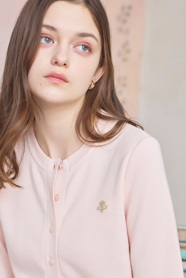 SAKURAカシミヤ混【Powder pink】