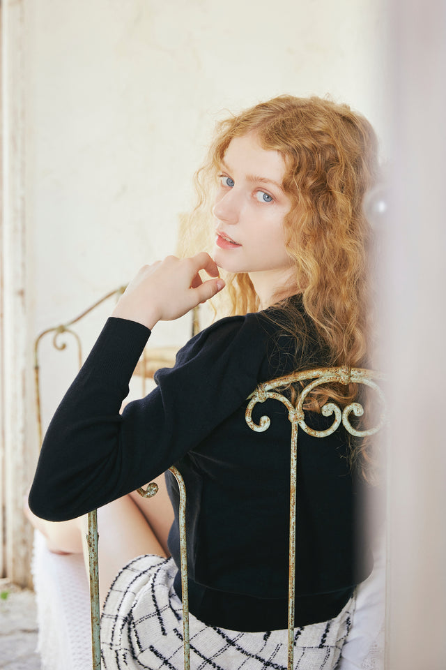 SAKURAパフスリーブ【Black】