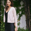 SUMIRE Vネック【Mist pink】