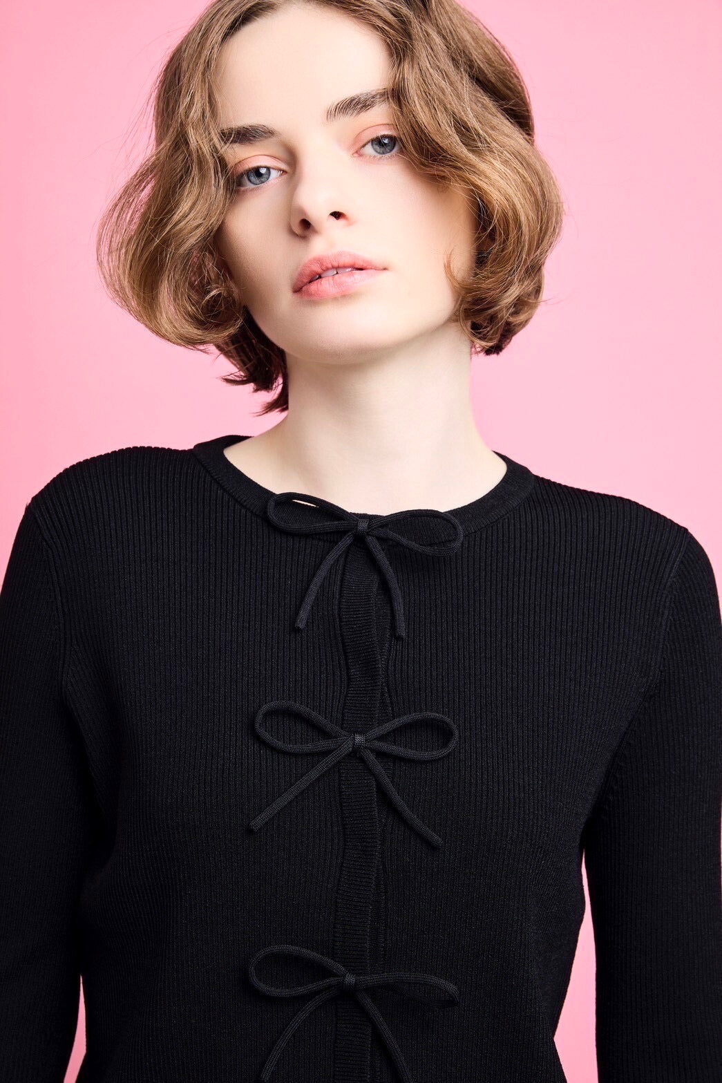 【専用】CAPRINO｜Ribbon Flare【Black×White】　38 Ribbon Flare – CAPRINO Online Store